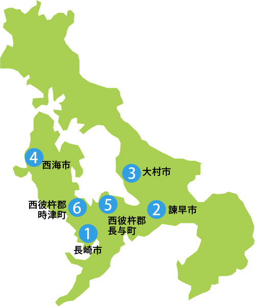 対応可能エリアマップ