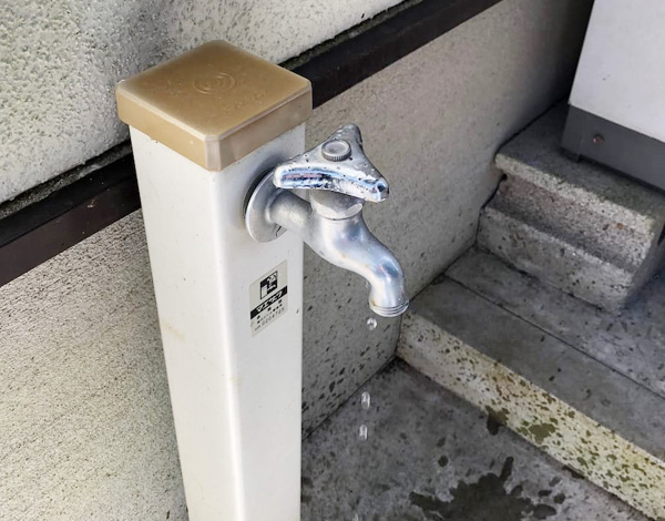 蛇口の水漏れ・修理